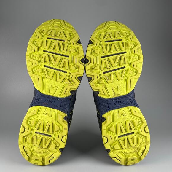 Asics Gel Venture 6 Men\'s 10.5 4E Navy Green Trail Running Shoe Athletic Sneaker main image 8